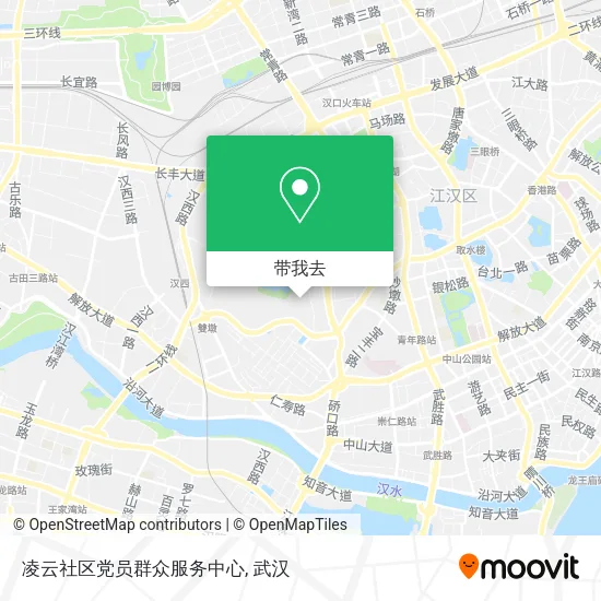 凌云社区党员群众服务中心地图