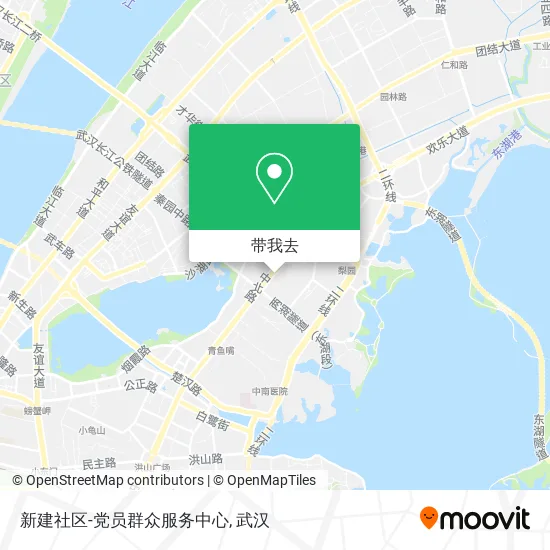 新建社区-党员群众服务中心地图