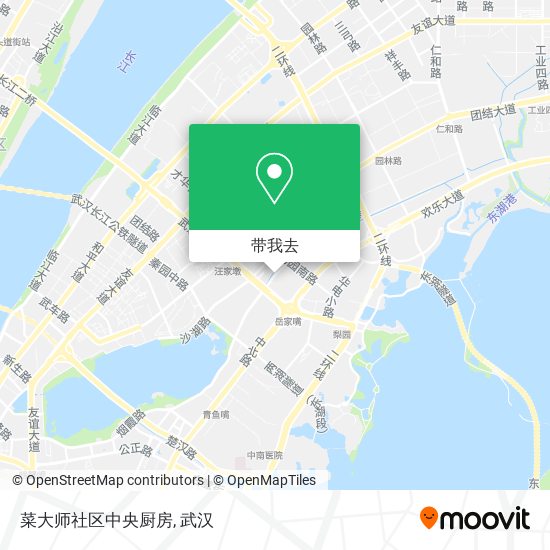 菜大师社区中央厨房地图