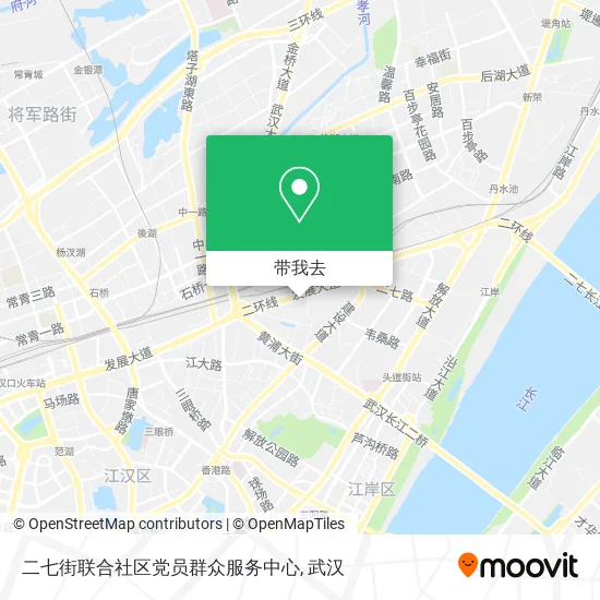 二七街联合社区党员群众服务中心地图