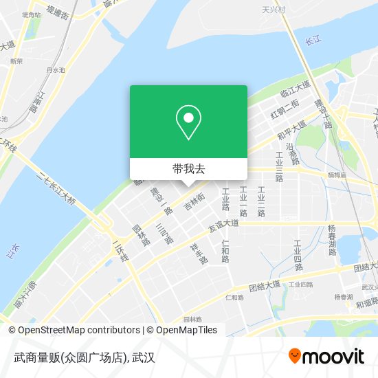 武商量贩(众圆广场店)地图