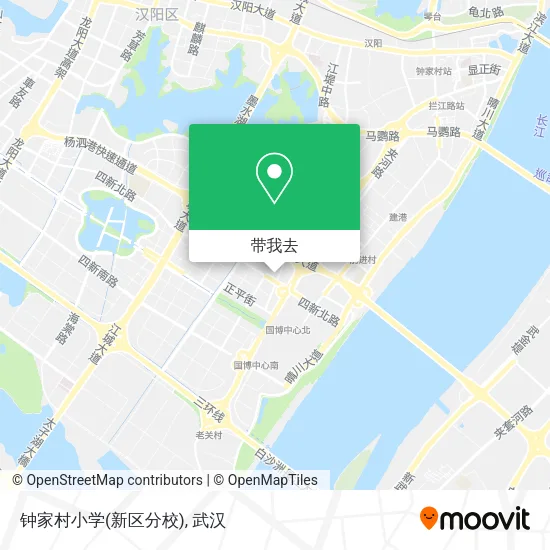 钟家村小学(新区分校)地图