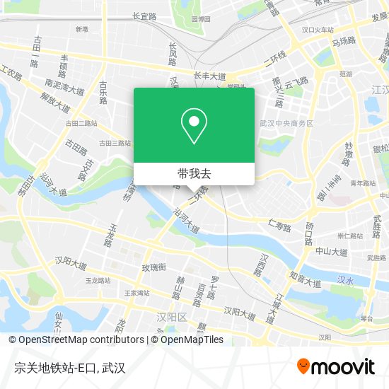 宗关地铁站-E口地图