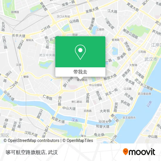 哆可航空路旗舰店地图