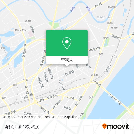 海赋江城-1栋地图