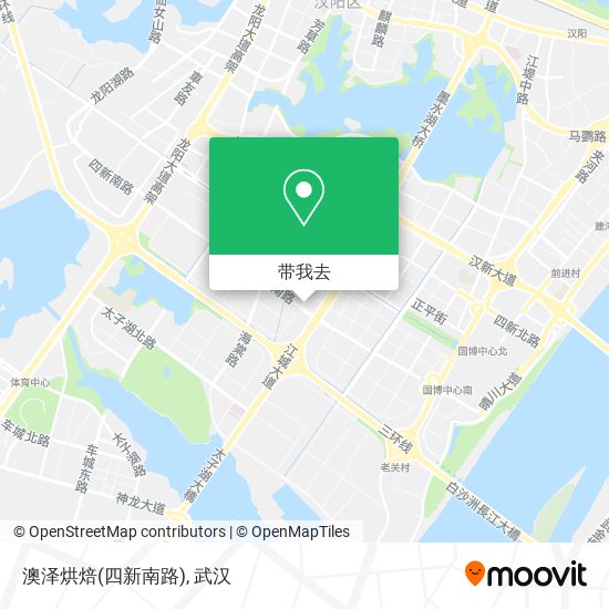 澳泽烘焙(四新南路)地图