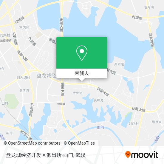 盘龙城经济开发区派出所-西门地图