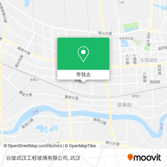 台玻武汉工程玻璃有限公司地图