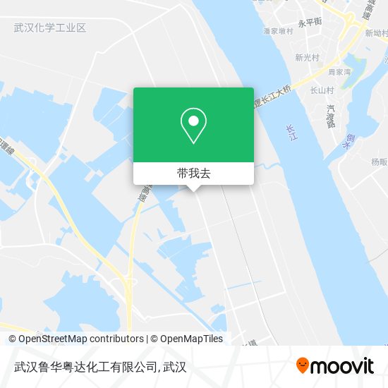 武汉鲁华粤达化工有限公司地图
