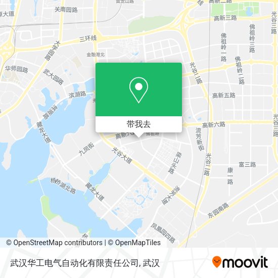 武汉华工电气自动化有限责任公司地图