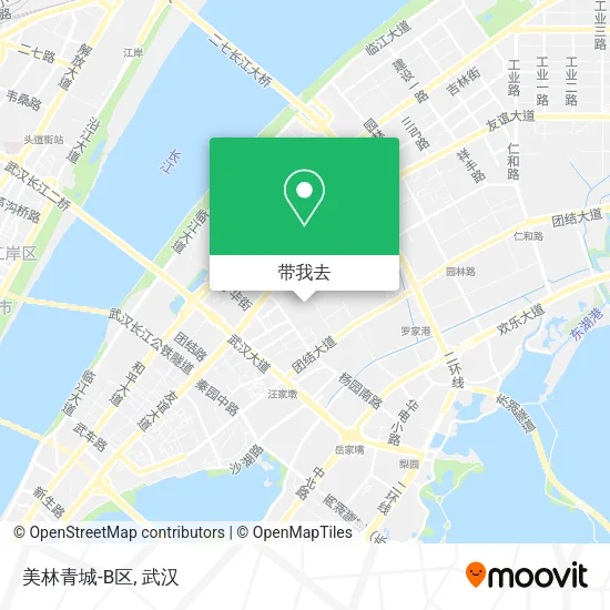 美林青城-B区地图