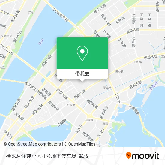 徐东村还建小区-1号地下停车场地图