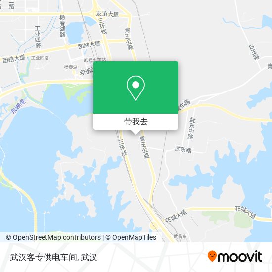 武汉客专供电车间地图