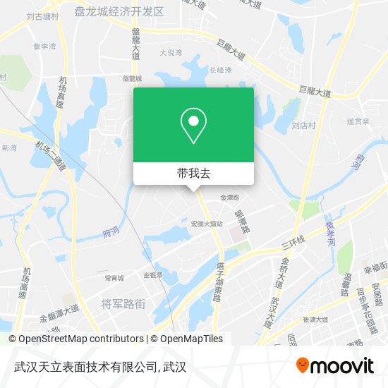 武汉天立表面技术有限公司地图