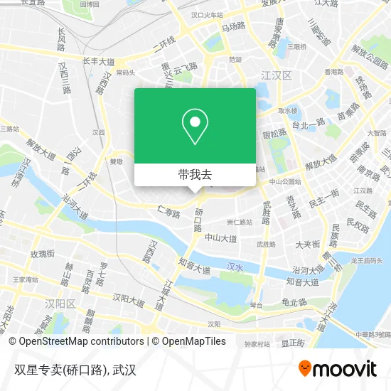 双星专卖(硚口路)地图
