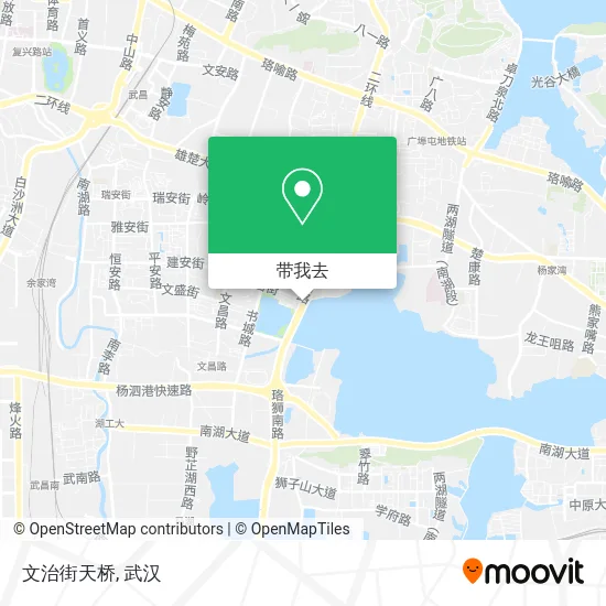 文治街天桥地图