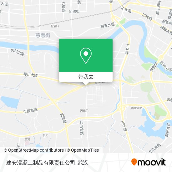 建安混凝土制品有限责任公司地图