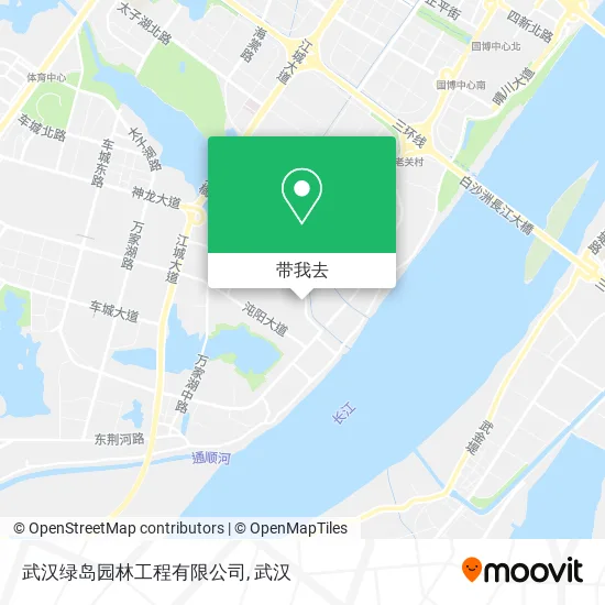 武汉绿岛园林工程有限公司地图
