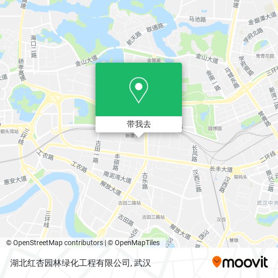 湖北红杏园林绿化工程有限公司地图