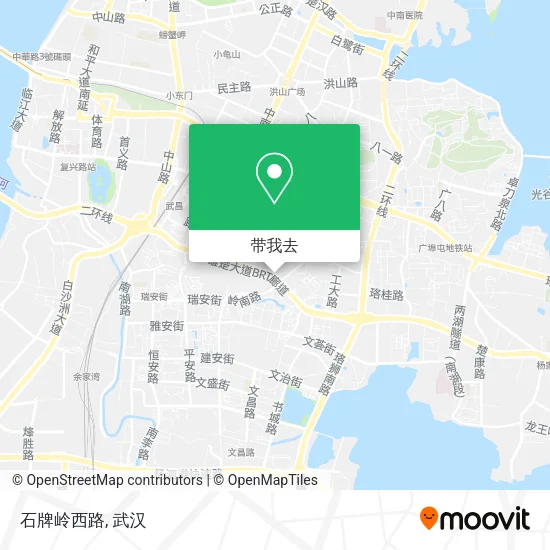 石牌岭西路地图