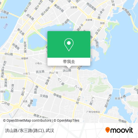 洪山路/东三路(路口)地图