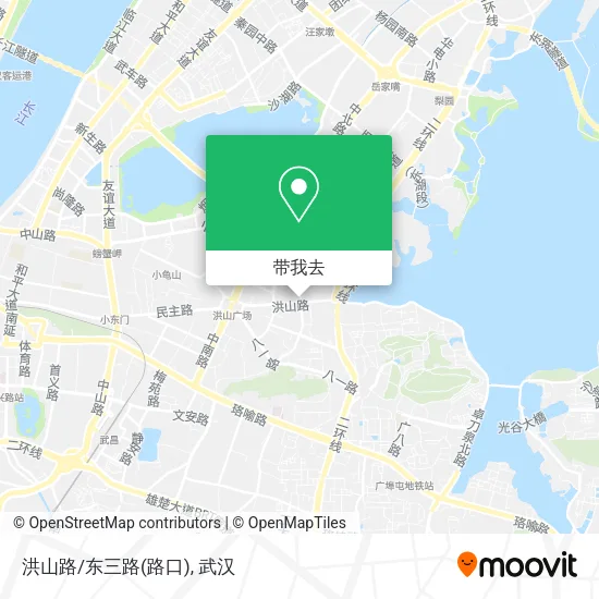 洪山路/东三路(路口)地图