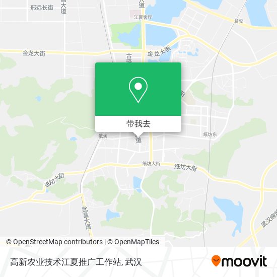 高新农业技术江夏推广工作站地图