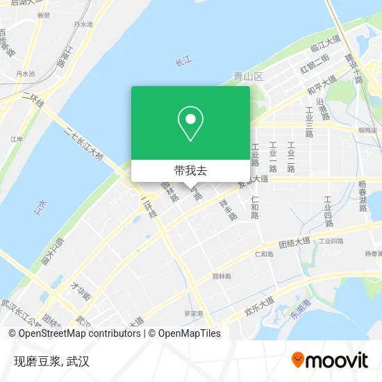 现磨豆浆地图