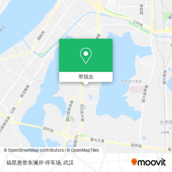 福星惠誉东澜岸-停车场地图