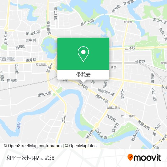 和平一次性用品地图