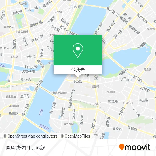 凤凰城-西1门地图