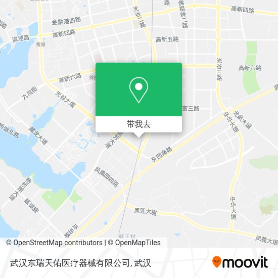 武汉东瑞天佑医疗器械有限公司地图