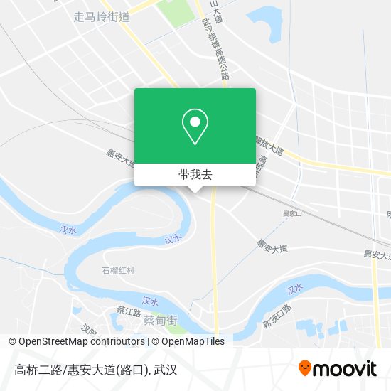 高桥二路/惠安大道(路口)地图