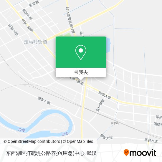 东西湖区打靶堤公路养护(应急)中心地图