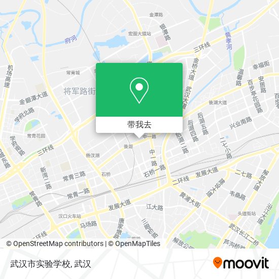 武汉市实验学校地图