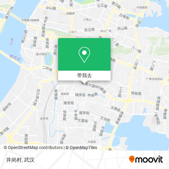 井岗村地图