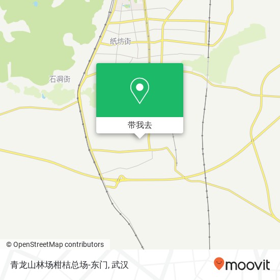 青龙山林场柑桔总场-东门地图