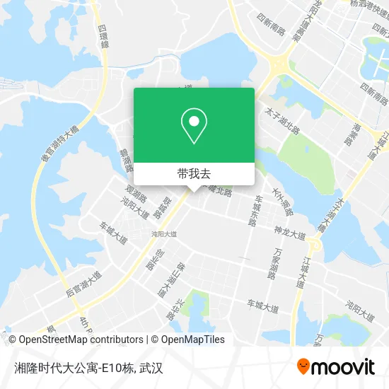 湘隆时代大公寓-E10栋地图
