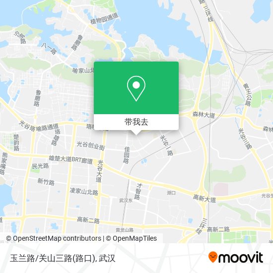 玉兰路/关山三路(路口)地图