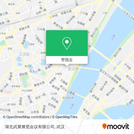 湖北武展展览会议有限公司地图