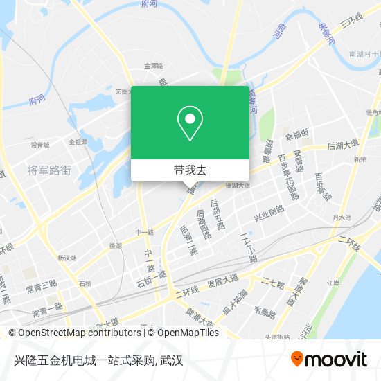 兴隆五金机电城一站式采购地图