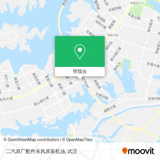 二汽原厂配件东风原装机油地图
