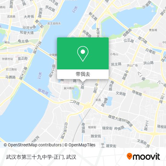 武汉市第三十九中学-正门地图