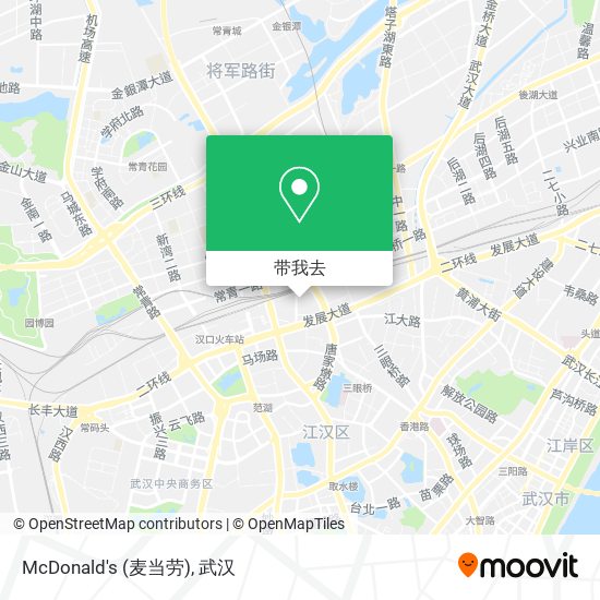 McDonald's (麦当劳)地图