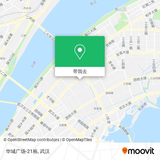 华城广场-21栋地图