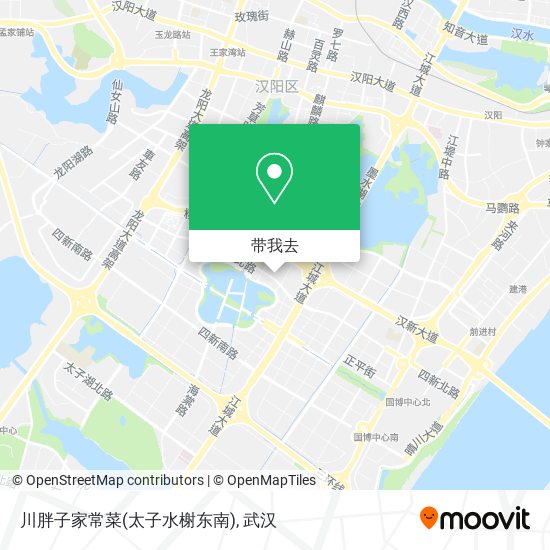 川胖子家常菜(太子水榭东南)地图