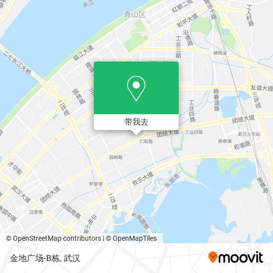 金地广场-B栋地图