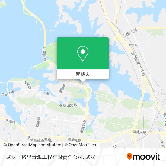 武汉香格里景观工程有限责任公司地图