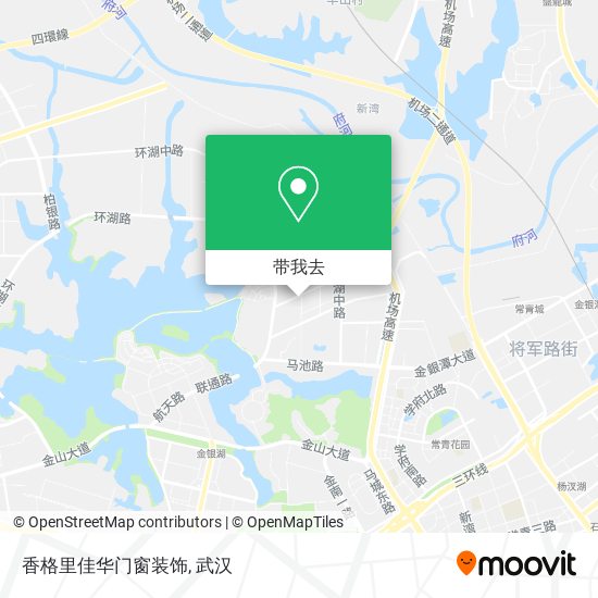 香格里佳华门窗装饰地图
