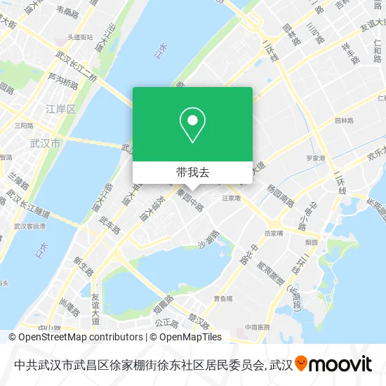 中共武汉市武昌区徐家棚街徐东社区居民委员会地图
